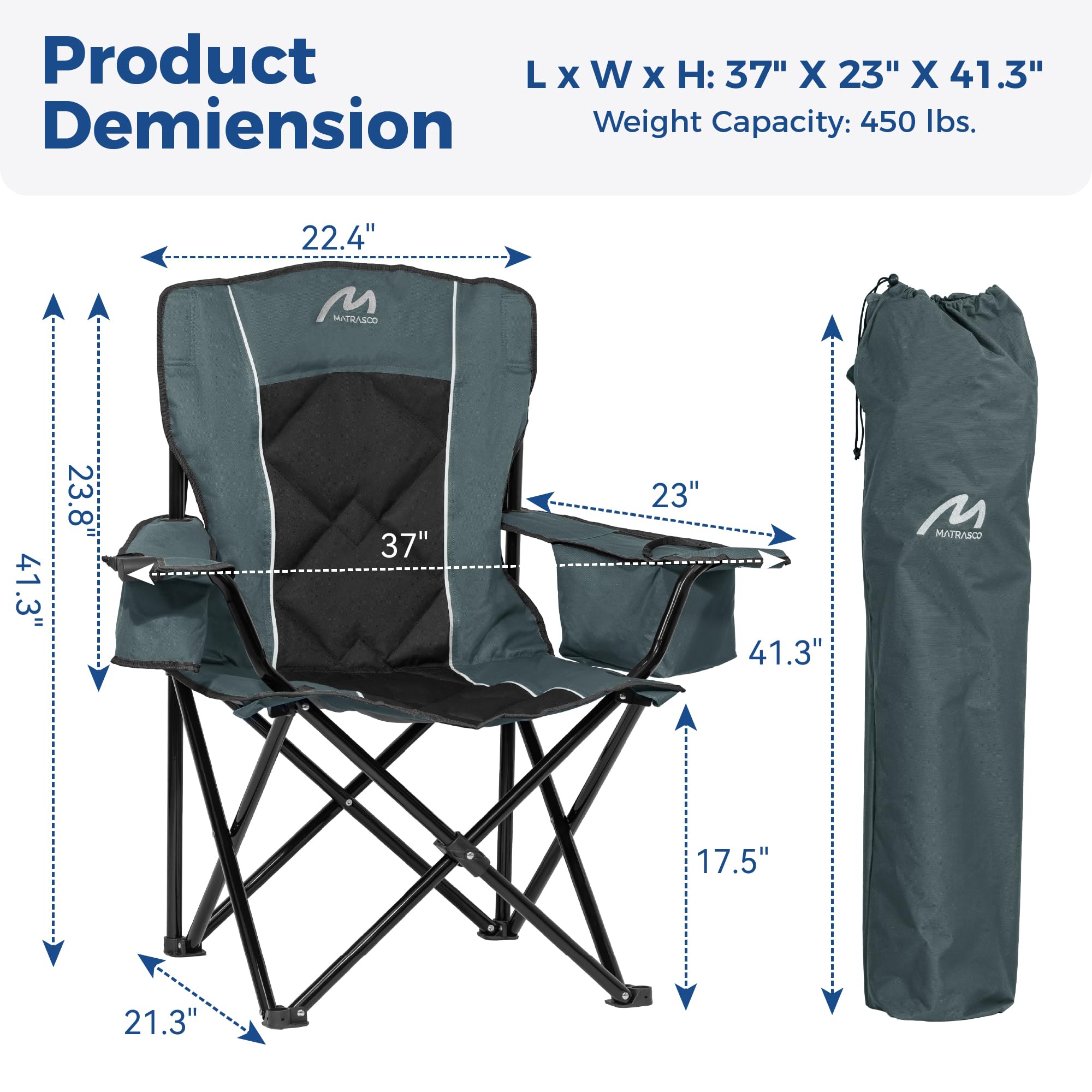 Matrasco carry bag makes transport to beach or hike simple and organized.