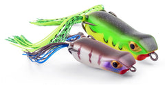 Matzuo MZ Kroak Frog FireFrog - angled-top view highlights color and detail.