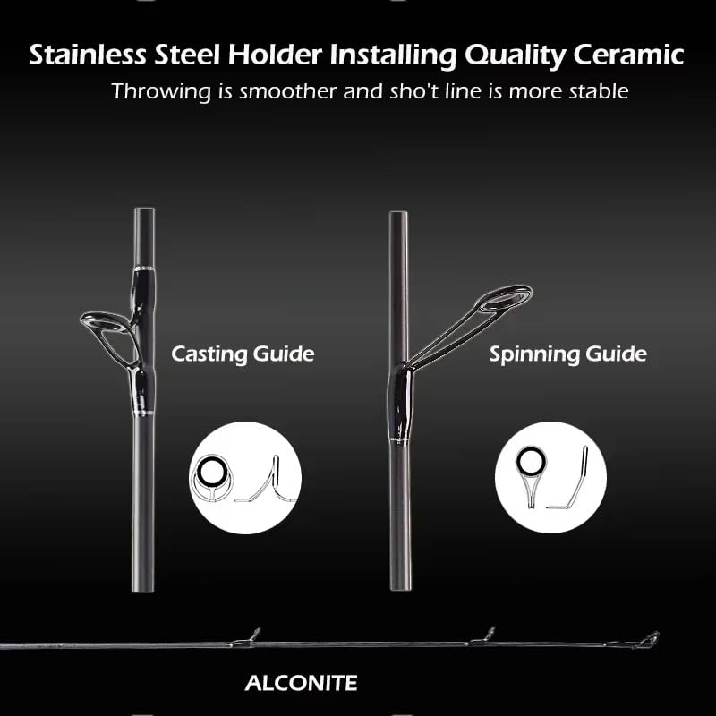 Casting and spinning configurations of Mavllos Ultralight 30T rod
