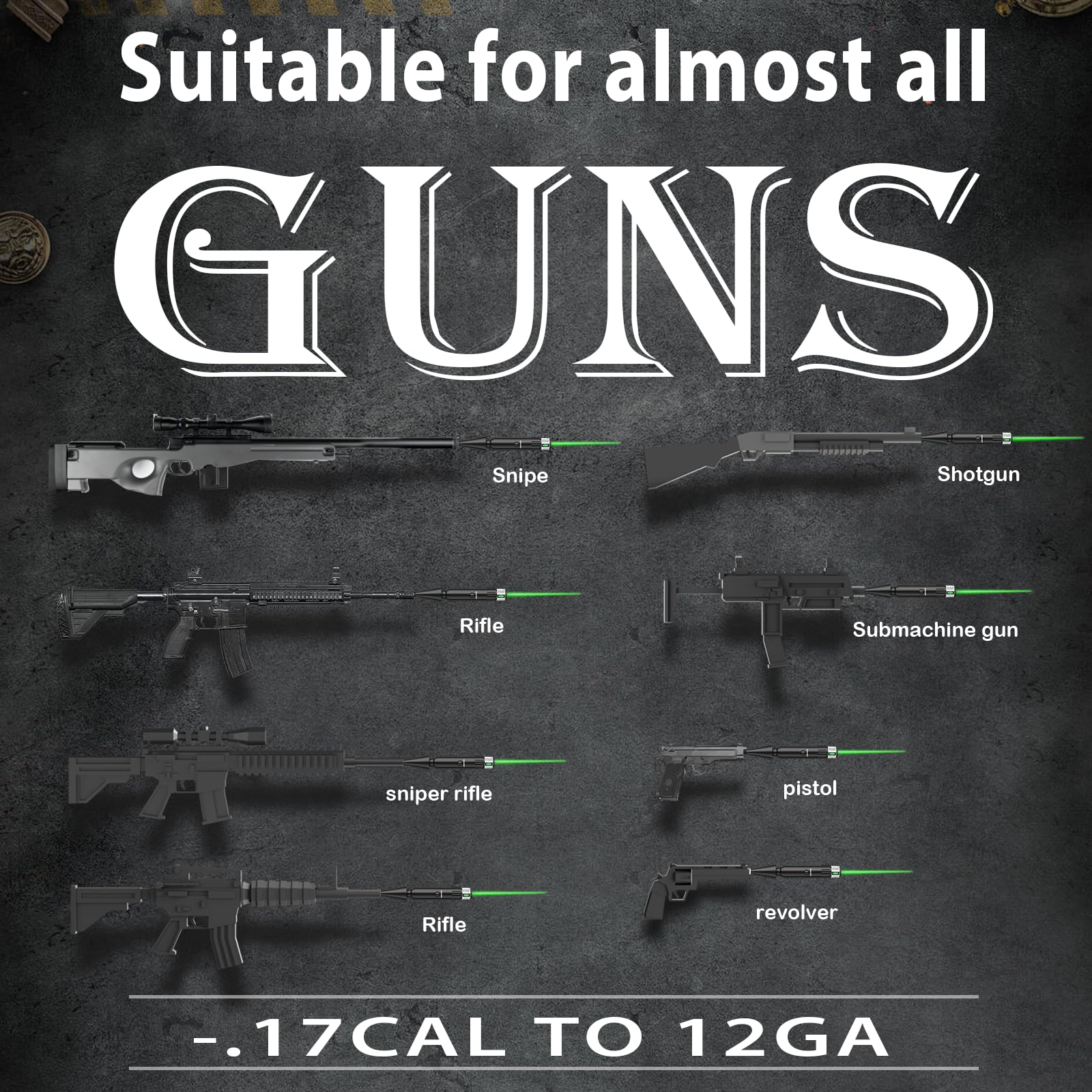 Long-range zeroing setup with stability kit and fast alignment