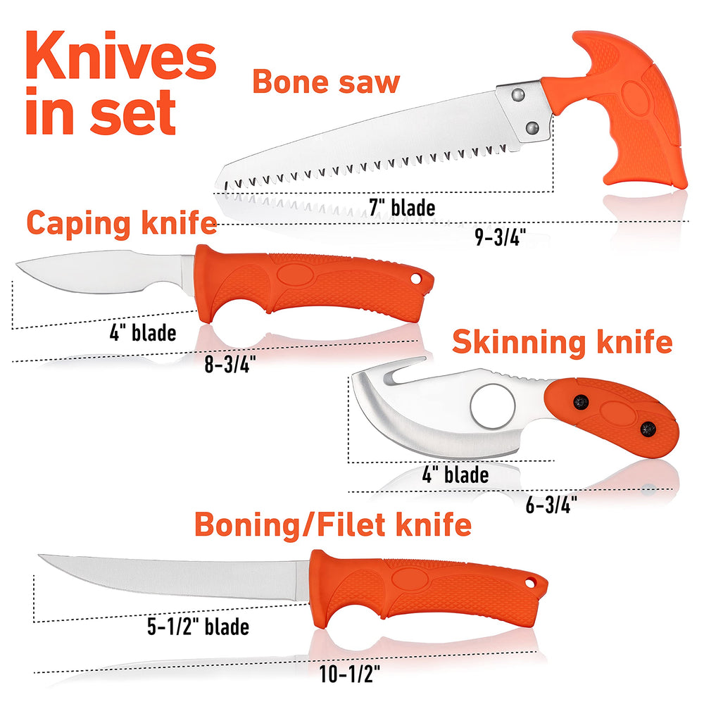 Maxam Field Dressing Kit boning knife for precise filleting