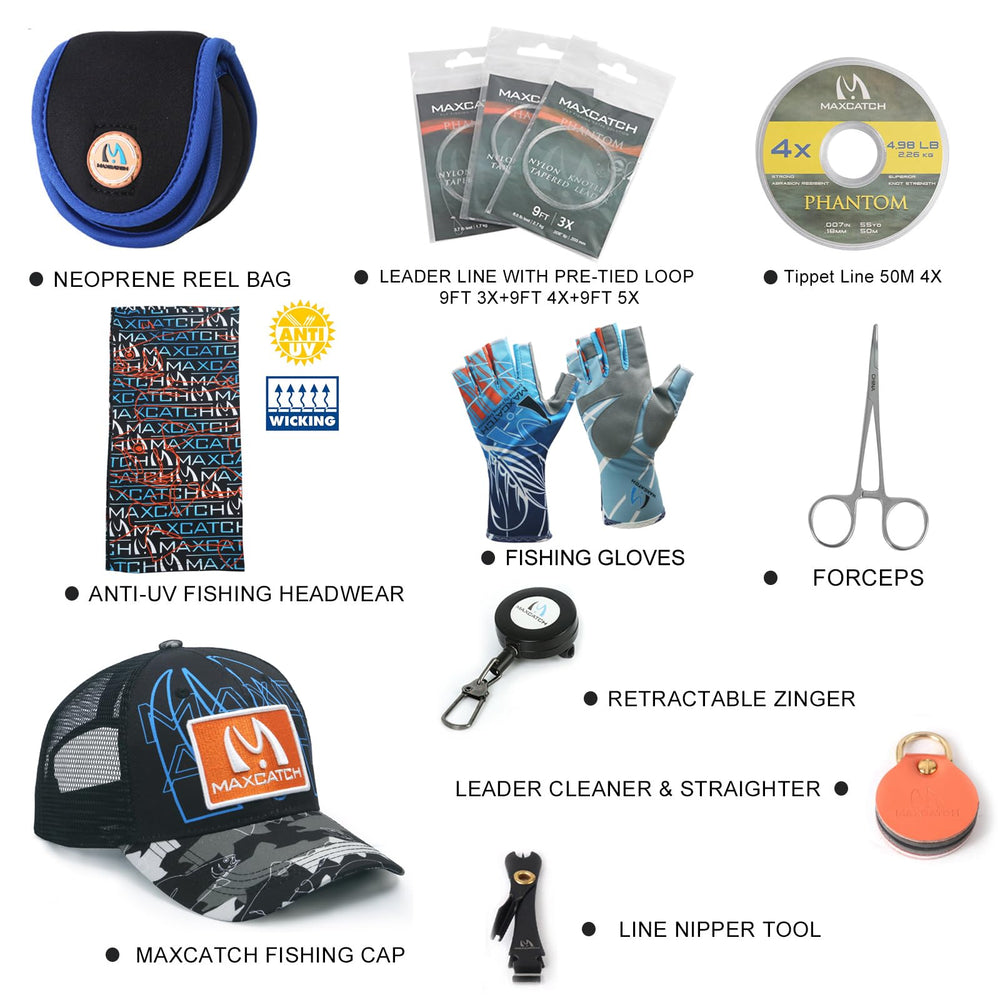 MAXIMUMCATCH Amigo neoprene reel cover protects your gear between trips.