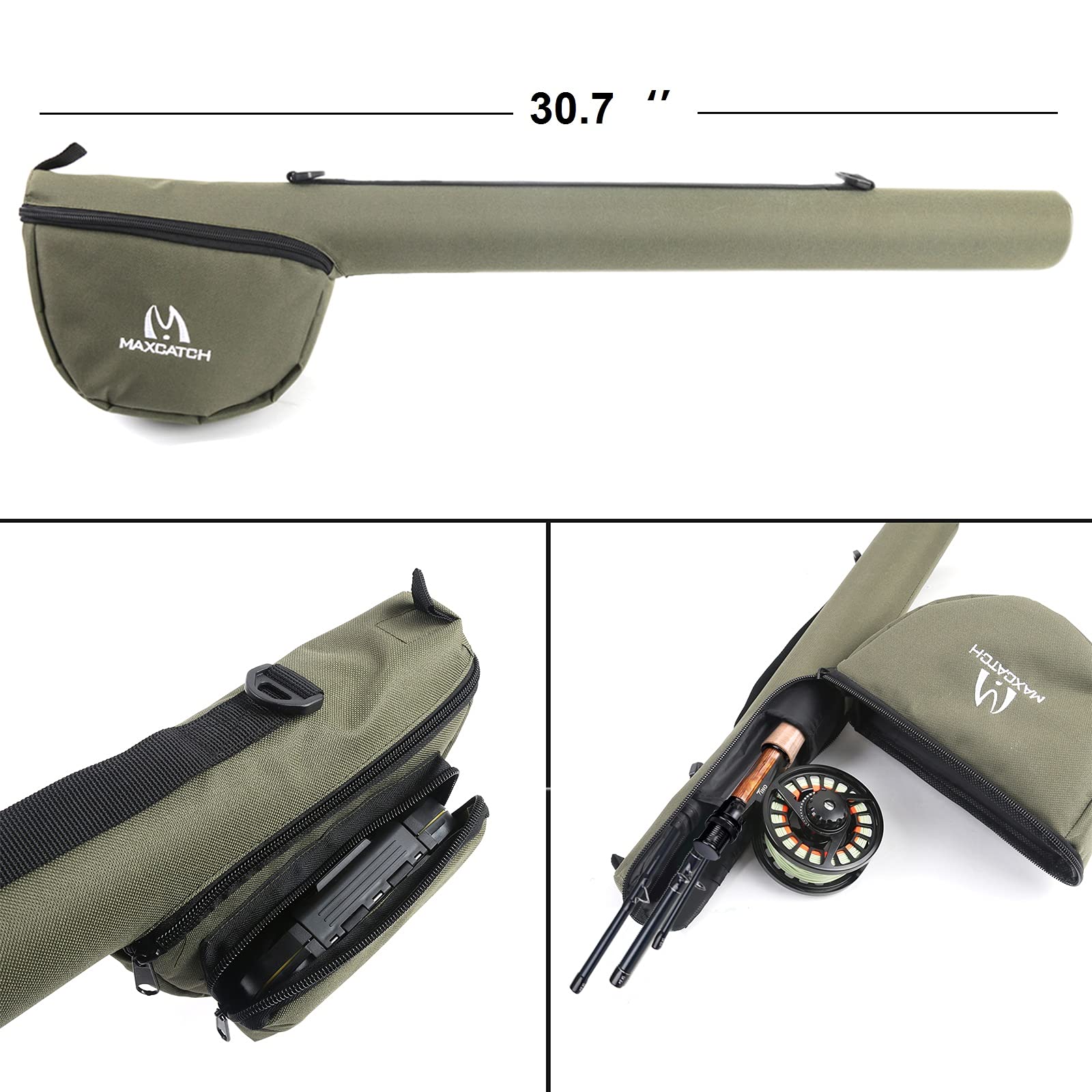 Travel rod bag and included tools with Amigo kit