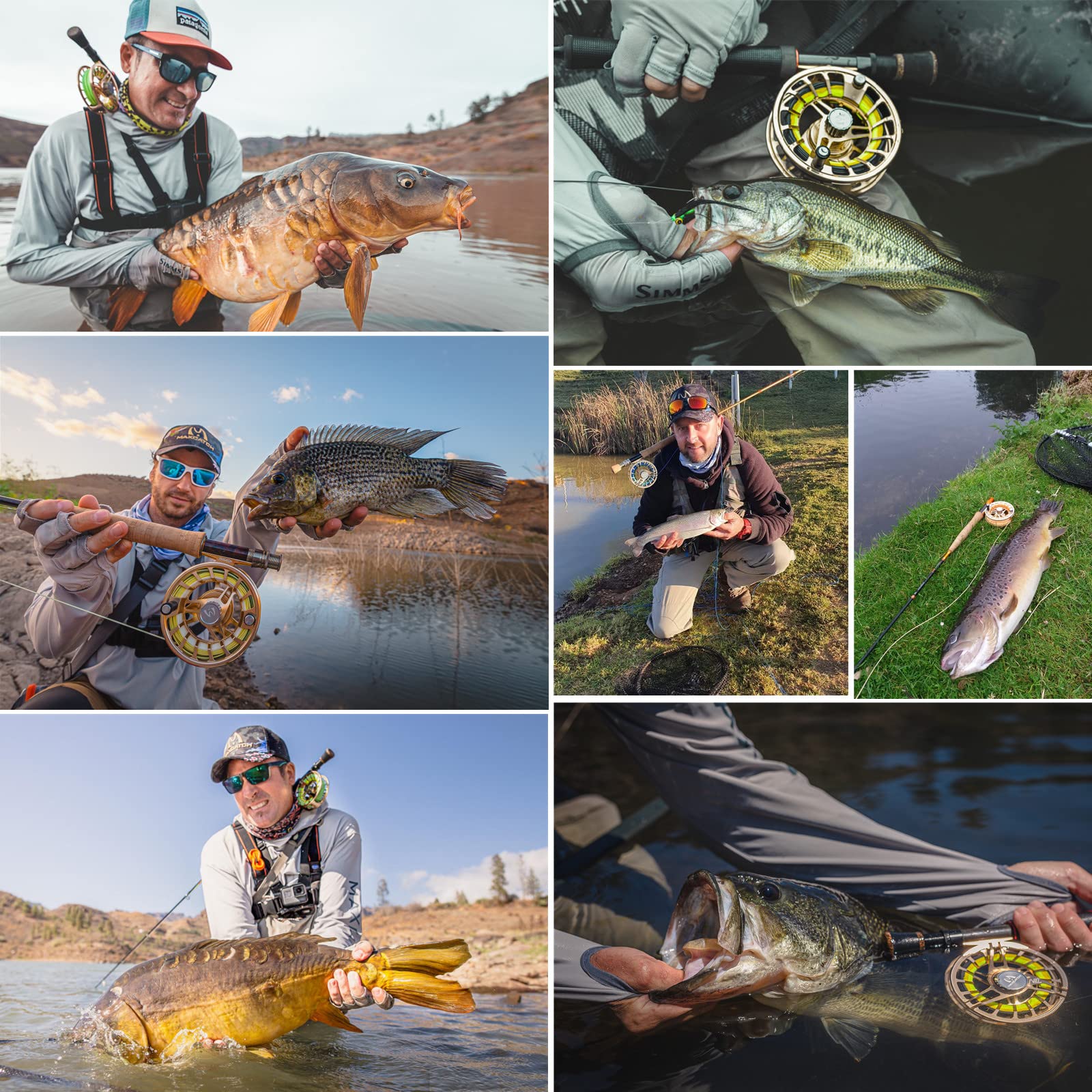 Maxcatch AVID Pro spool—ambidextrous left-right retrieval capability.