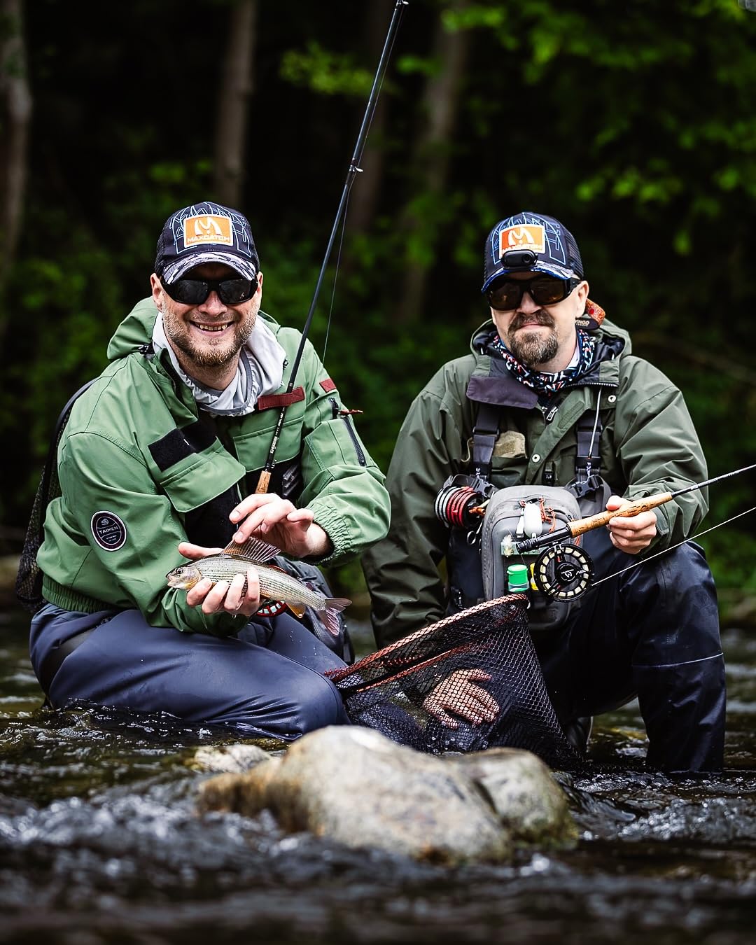 Maxcatch Avid Pro Nymph lightweight housing concentrates strength for anglers.