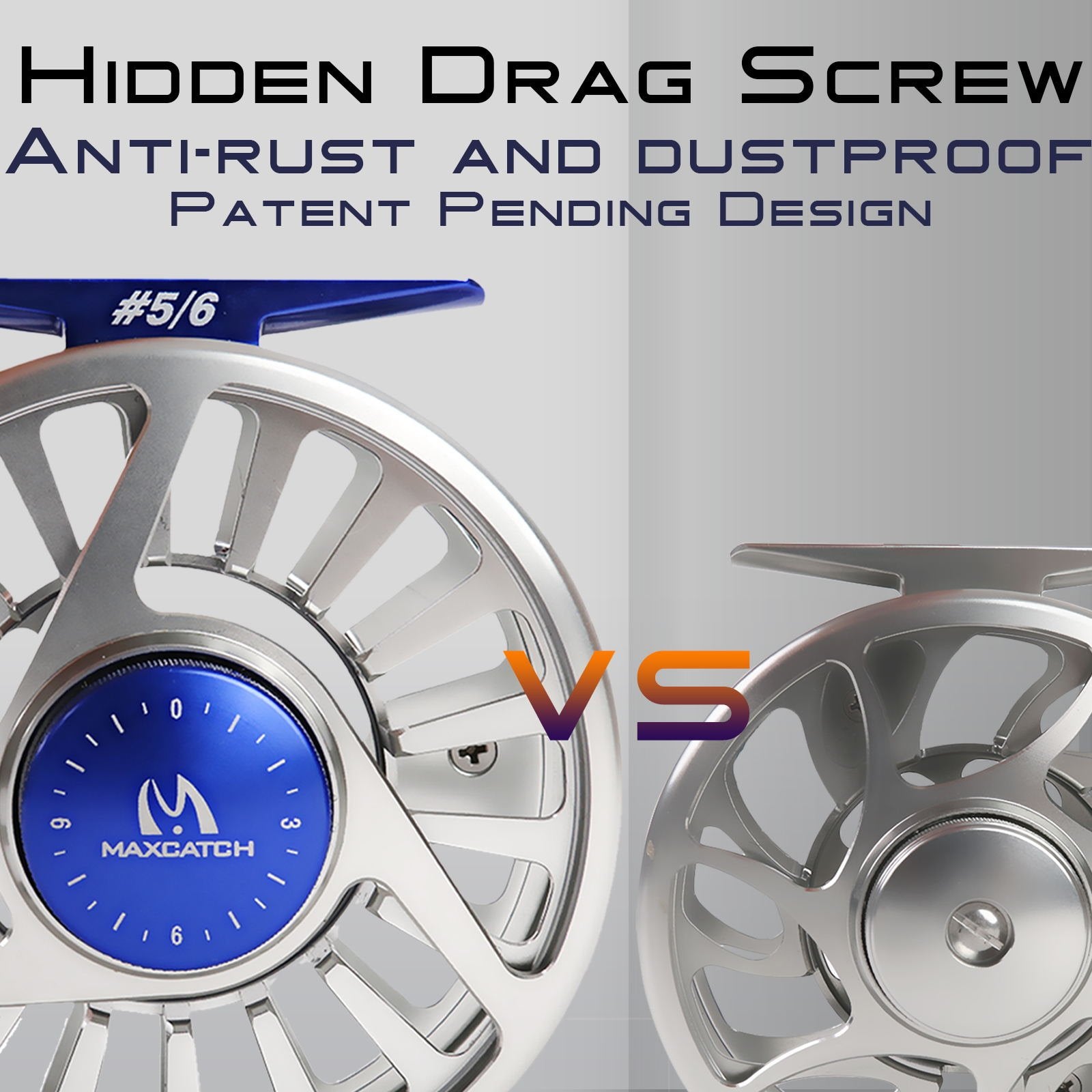 MAXIMUMCATCH Maxcatch avid reel lightweight-housing lowers fatigue during long casts.