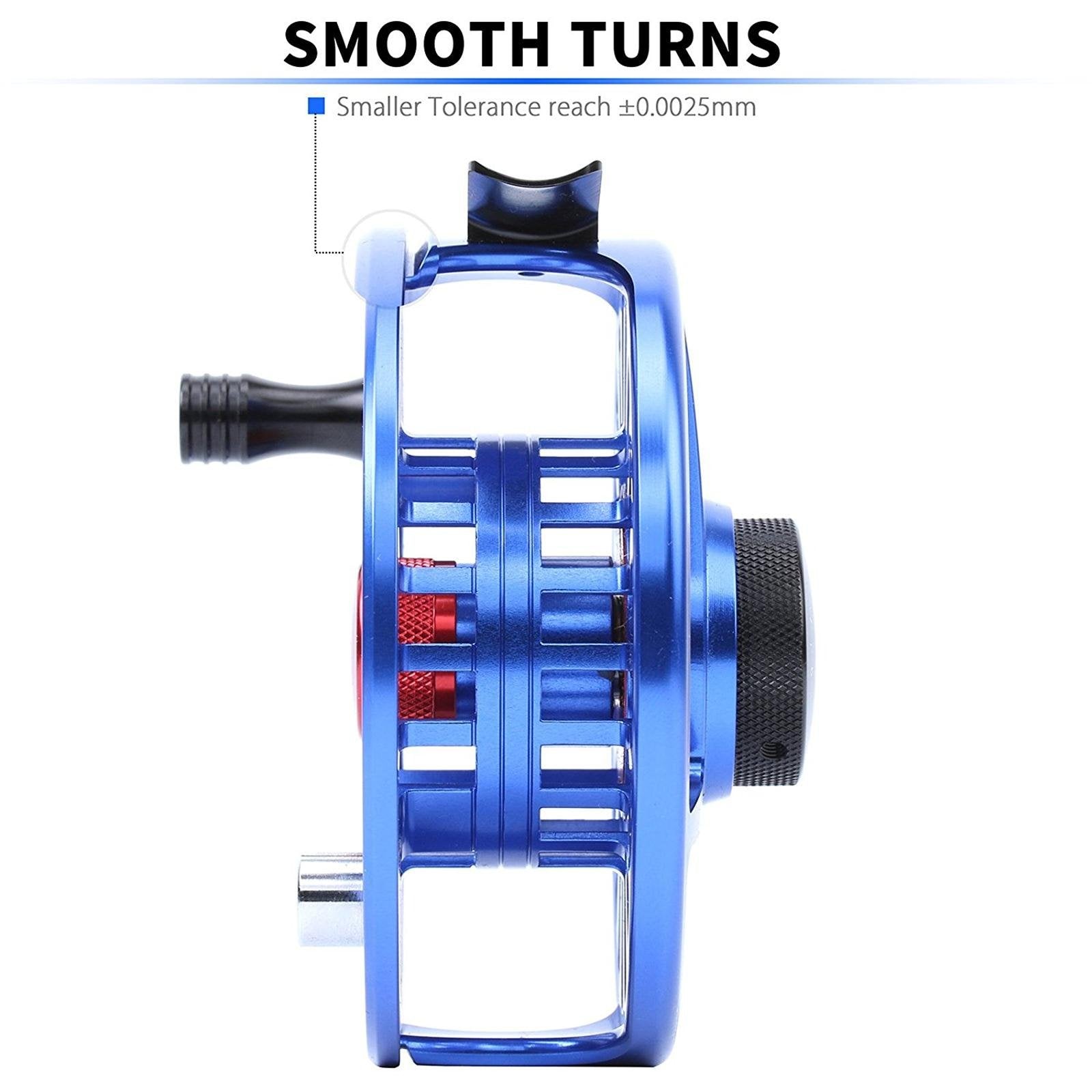 MAXIMUMCATCH Maxcatch avid reel mid-arbor-spool enables fast line pickup and reduced memory.