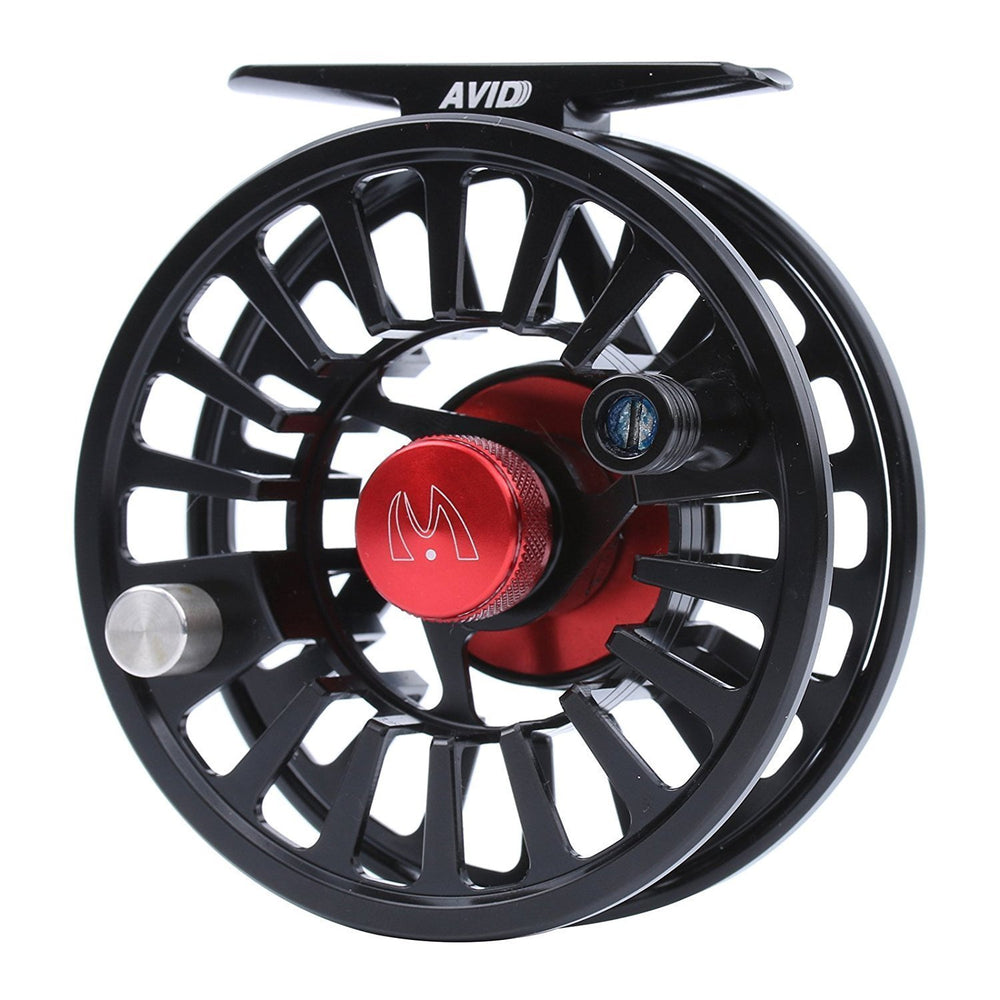 Maxcatch Avid Series reel with CNC aluminum body ensures durable freshwater performance.