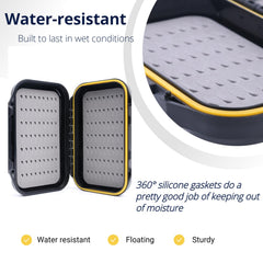 Double-sided foam insert inside the box