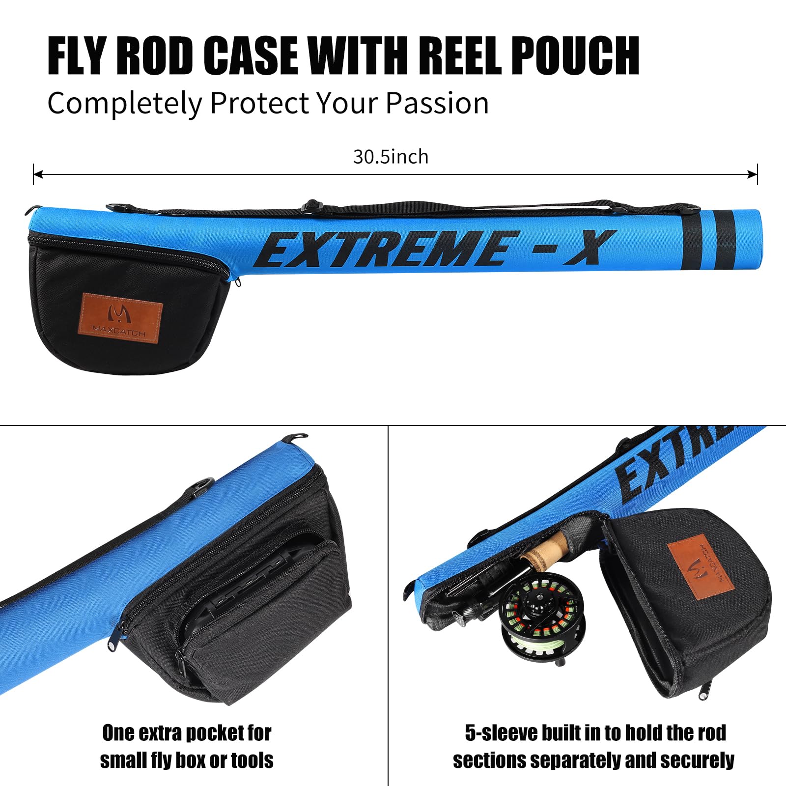 Reel clip holder, line nipper, retractors and cap
