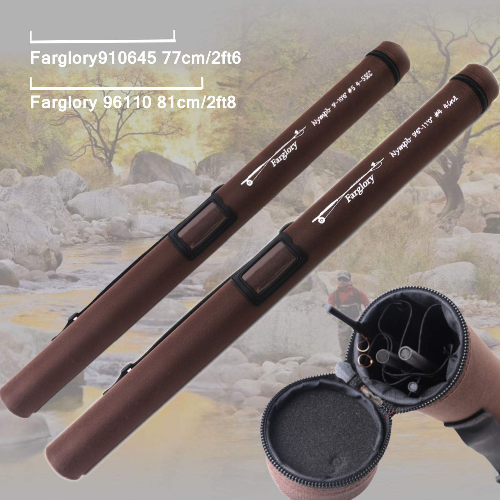 Maxcatch Farglory 4in1 dry-fly capable mode shown for versatile fishing.