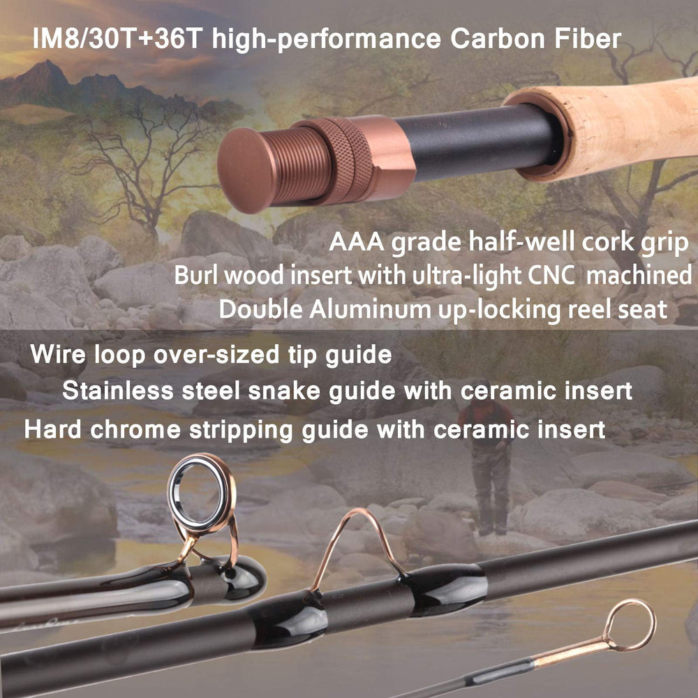 Maxcatch Farglory carbon blank 36T40T close-up highlights stiffness and sensitivity.