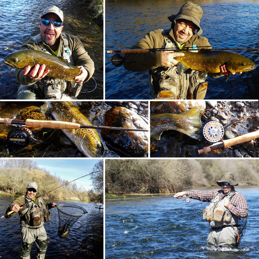 Maxcatch Farglory Czech-nymphing-style-rod ready for precise mends.