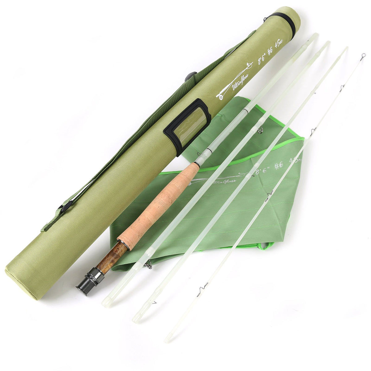 M MAXIMUMCATCH fiberglass rod blue enables versatile casting in tight spaces.