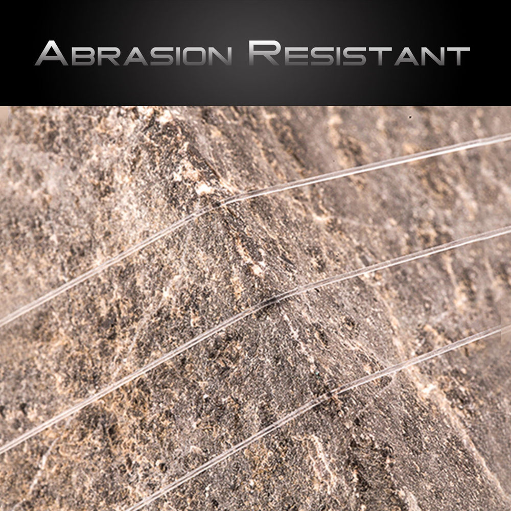 M MAXIMUMCATCH fluorocarbon tippet knot-strength test highlights strong knots and abrasion resistance