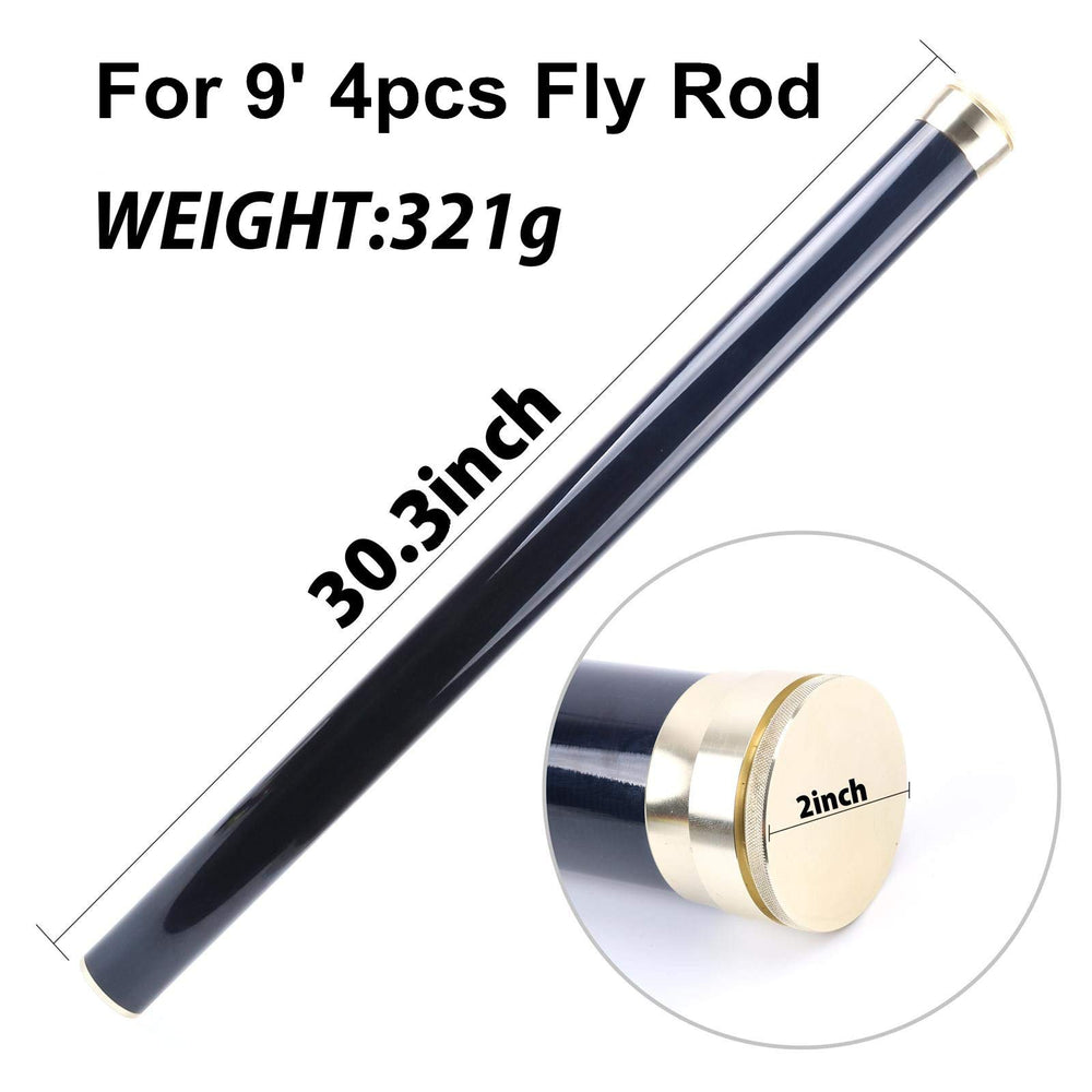 Outer diameter of the travel tube is 2 inches