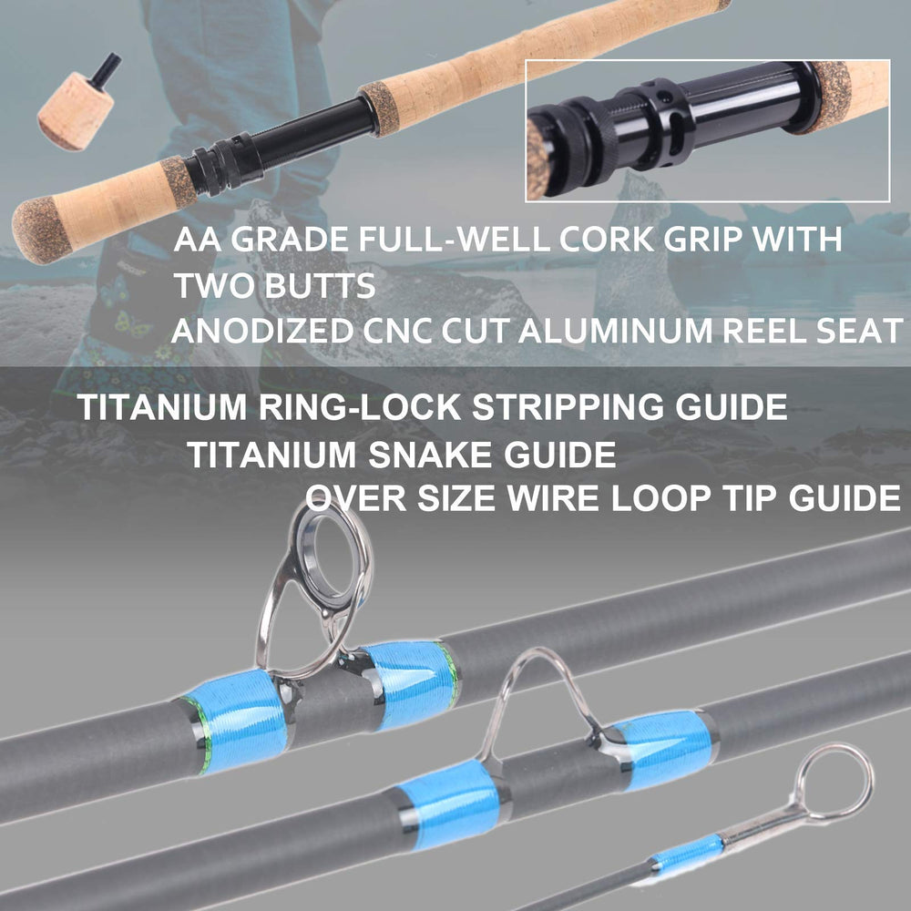 M MAXIMUMCATCH Maxcatch pure cork handle for comfortable grip during long sessions.
