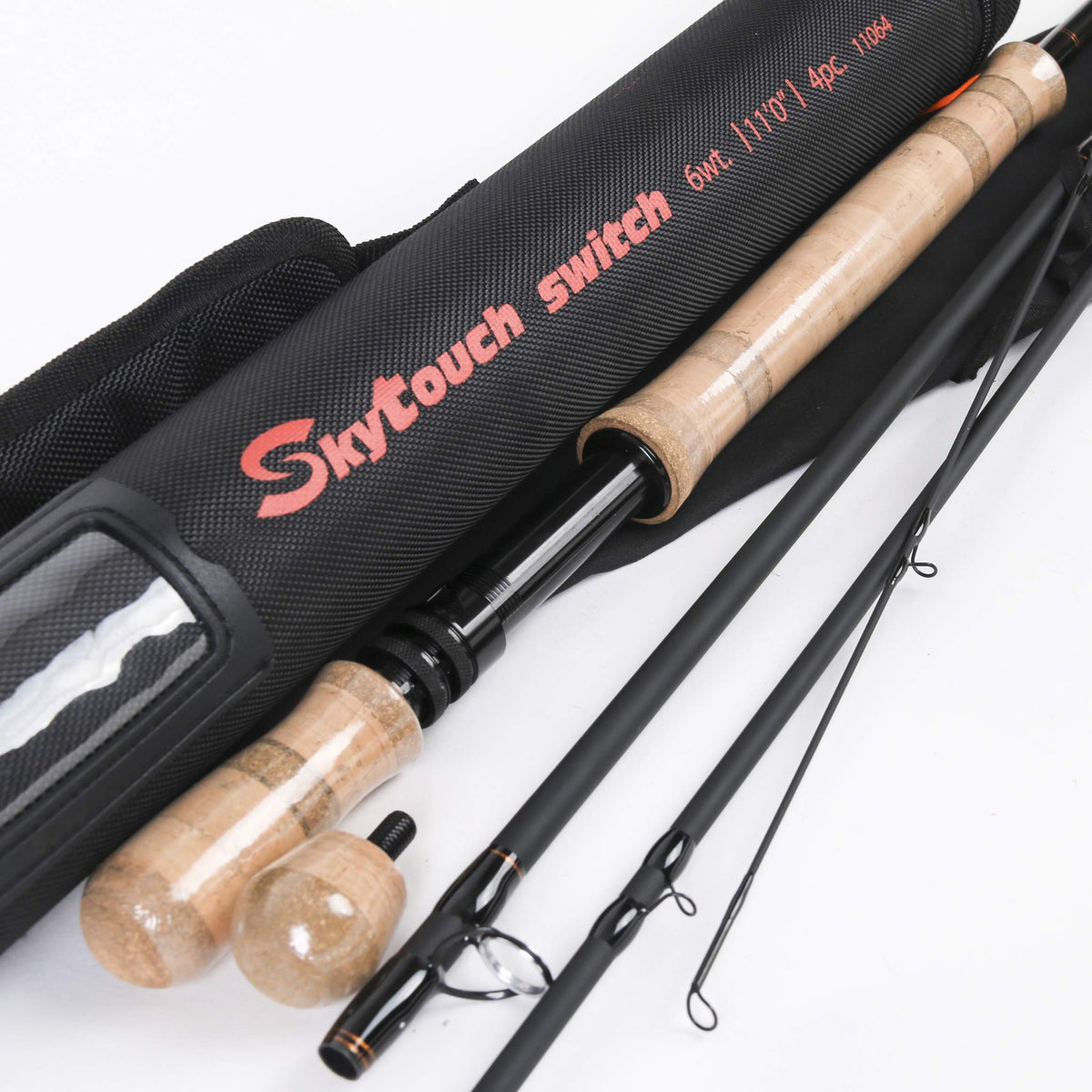 Maxcatch Skytouch Switch Spey fly rod 11ft 6wt with Cordura tube