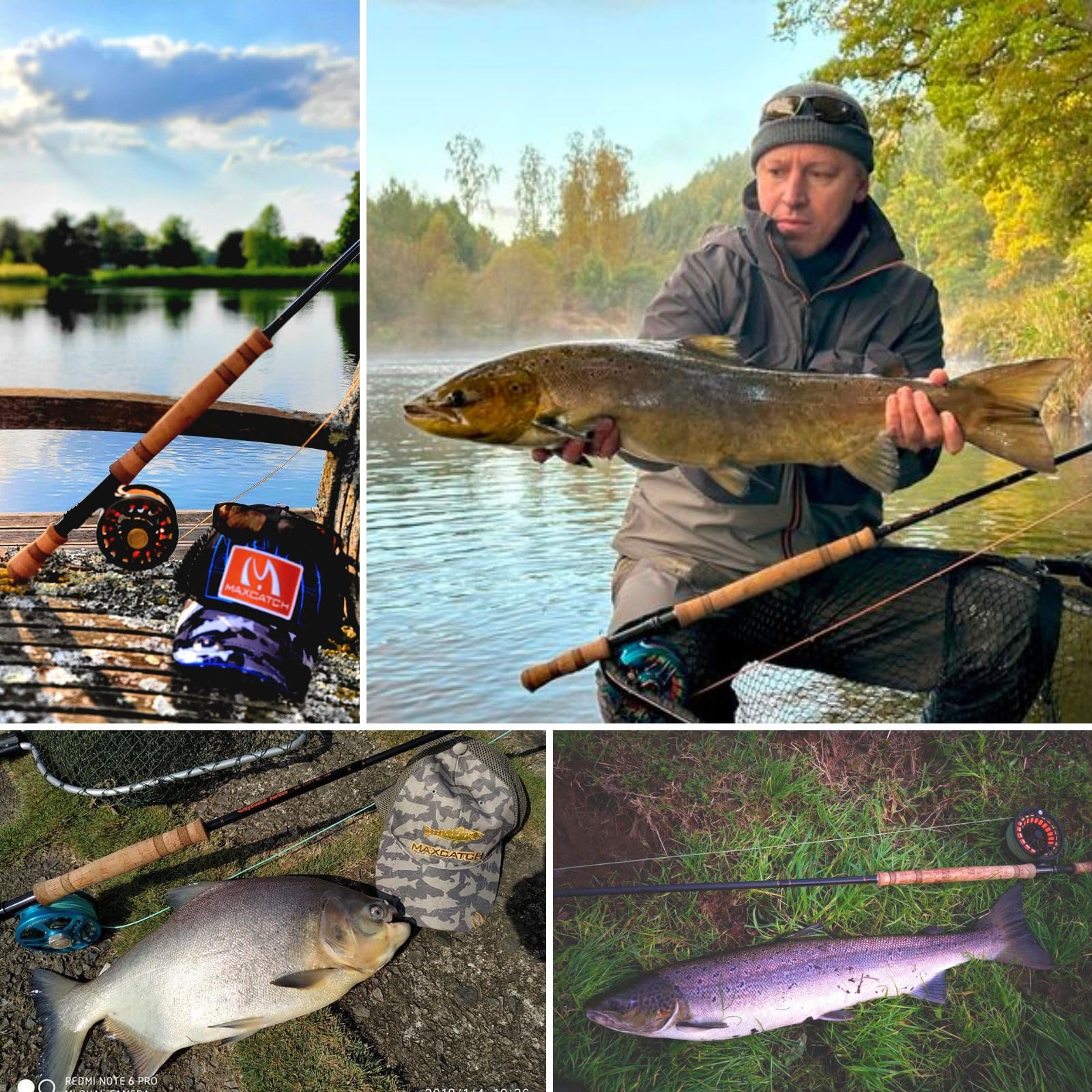 Packaging contents and rod overview for Maxcatch Skytouch Switch Spey