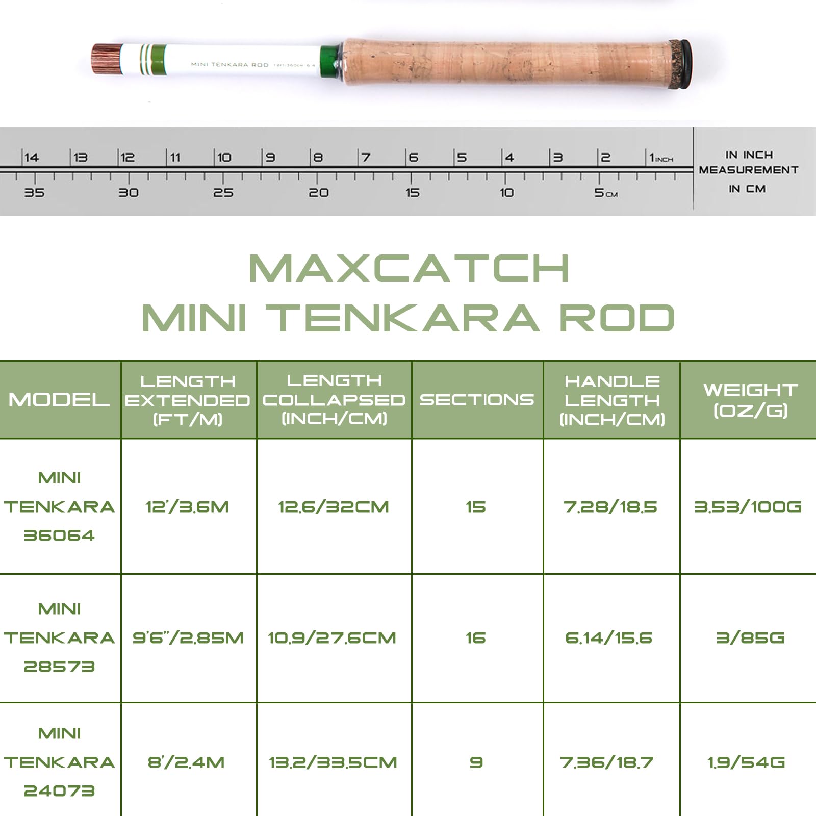 Maxcatch tenkara rod 9ft6 in use, balanced action for small-to-medium fish.