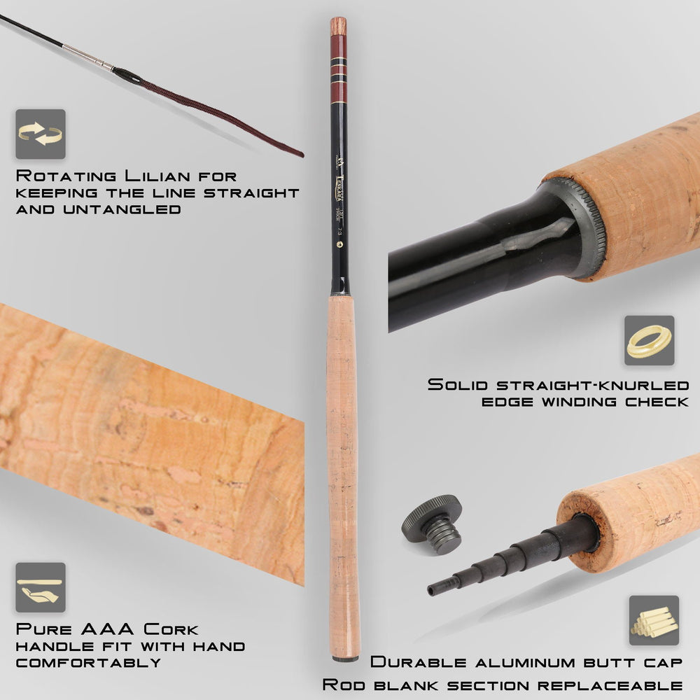 MAXIMUMCATCH Tenkara rod carrying case keeps gear protected on trips.