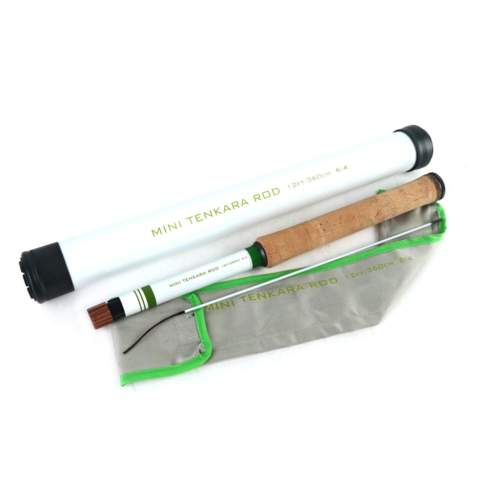 Maxcatch tenkara rod swivel tip reduces line tangles during casting.