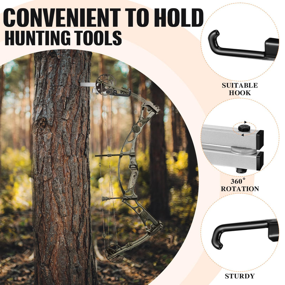 Maxcheck bow holder spiral-tip installation simple tree setup