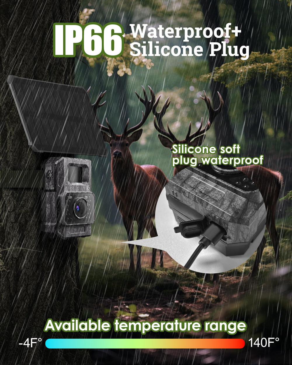 MAXDONE multi-function camera supports time-lapse, motion detection, and 5-shot bursts.