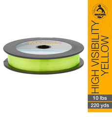 Maxima One Shot Spool used in drift fishing setup for strong knot strength and reliable performance.