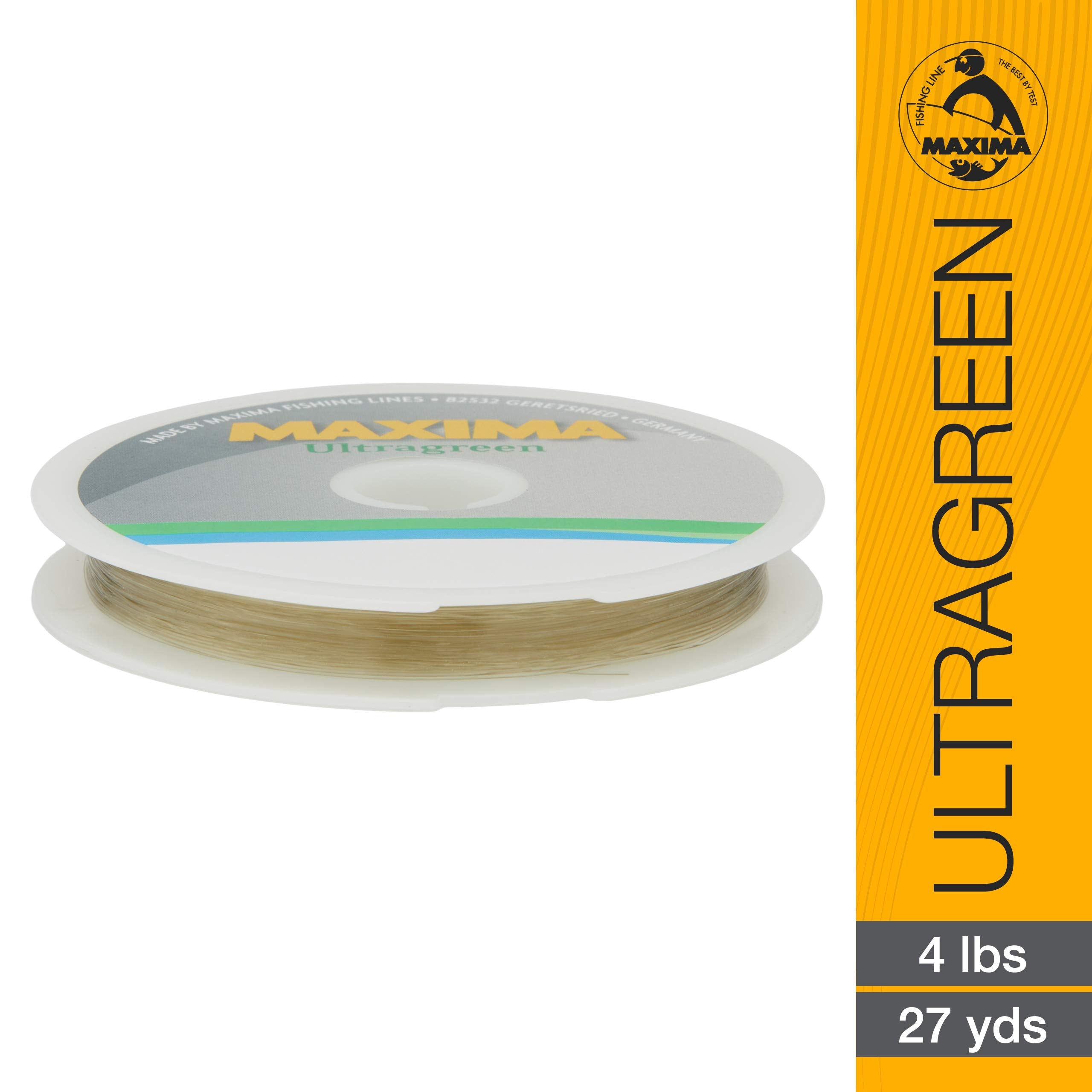 Close-up of Ultragreen leader shows abrasion resistance and smooth line performance.