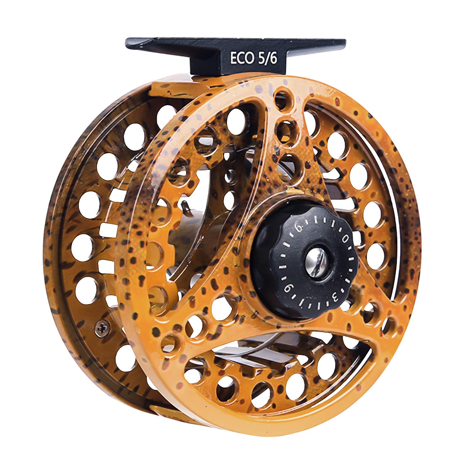 M MAXIMUMCATCH ECO large arbor reel spool enables fast line retrieval and smooth storage.