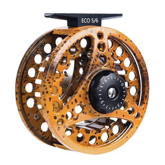 M MAXIMUMCATCH ECO large arbor reel spool enables fast line retrieval and smooth storage.