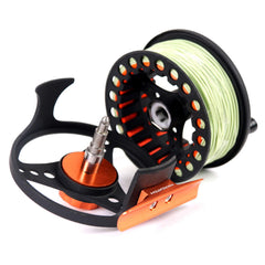 Maximumcatch ECO reel one-way bearing enables quick left-right retrieval.