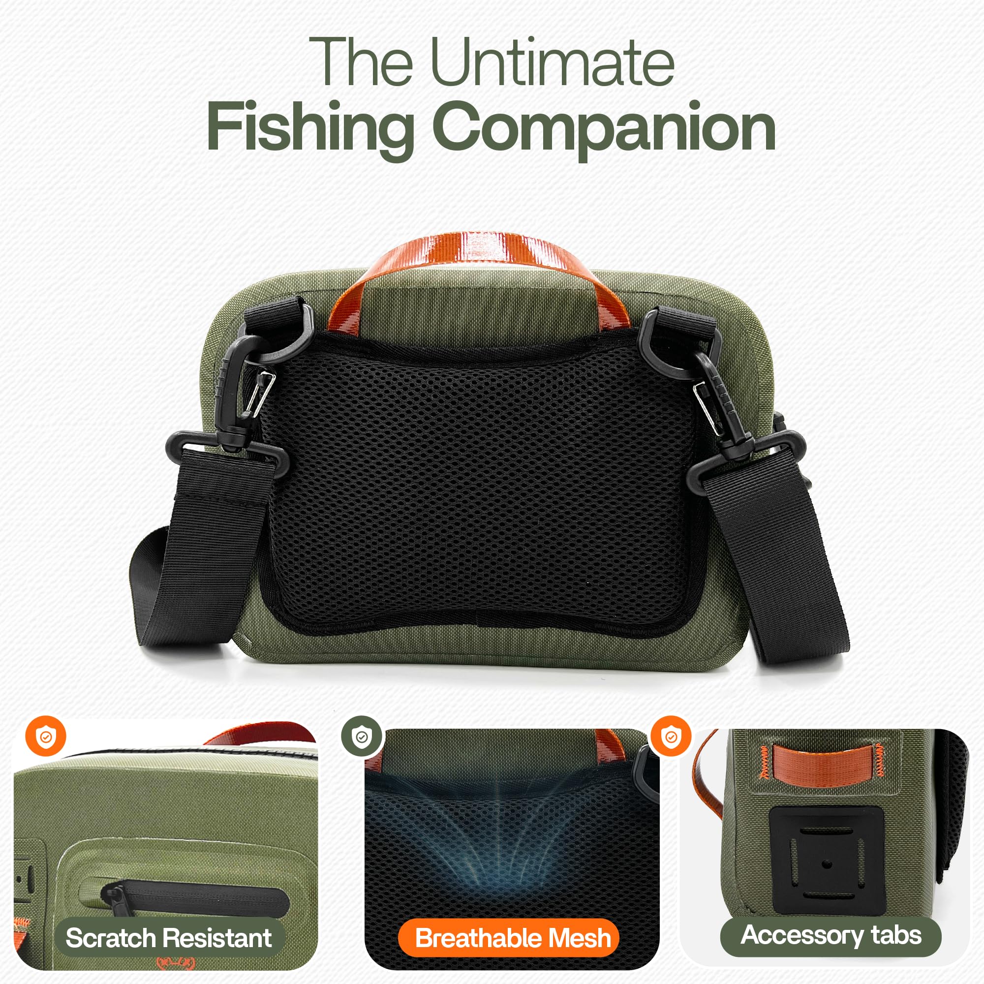 MOLLE belt on MAXITHAN Lehigh Crossing for hanging tools and quick access.