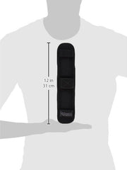Maxpedition 2-inch shoulder pad strapped on bag demonstrates non-slip support during long carries.