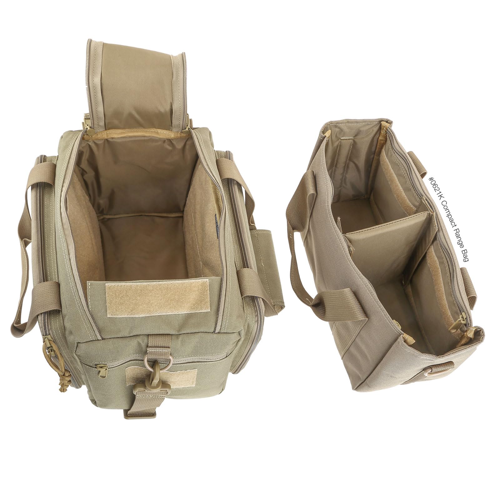 Maxpedition Compact Range Bag duraflex buckles for quiet, reliable closures