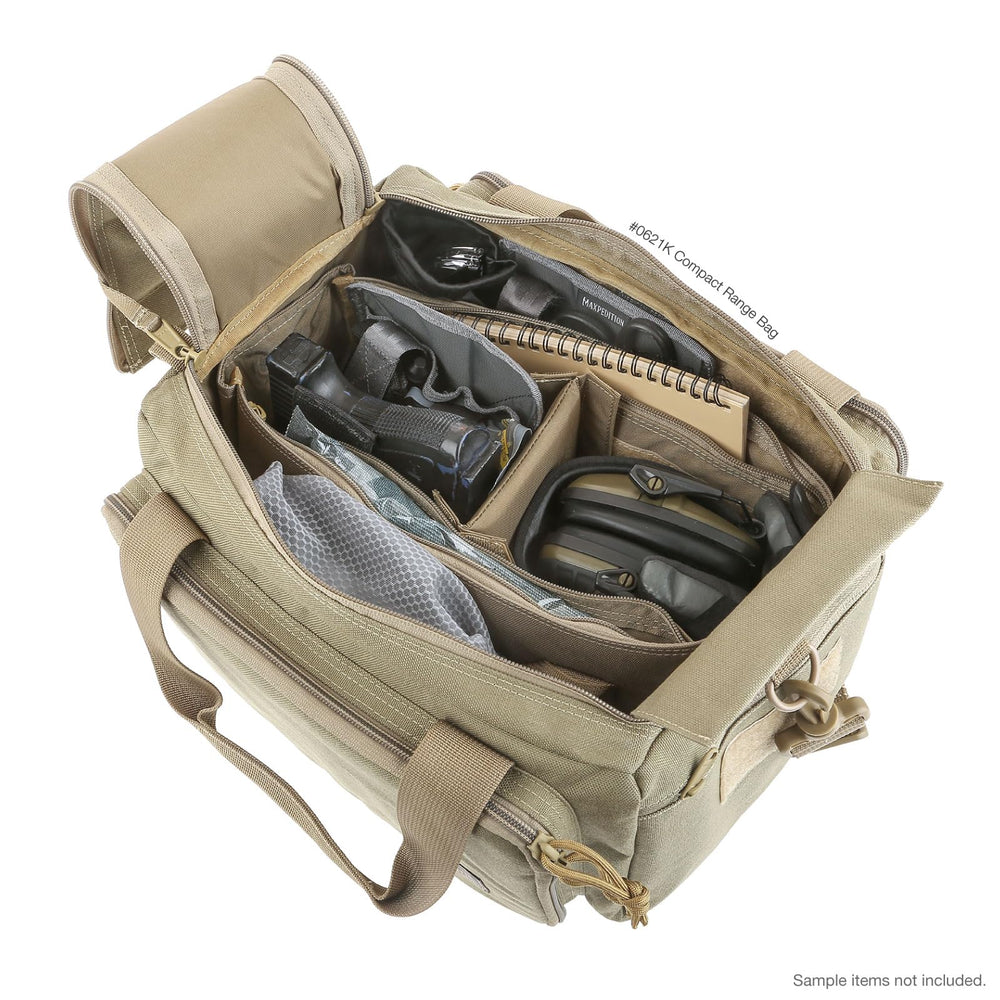 Maxpedition Compact Range Bag sturdy shoulder strap and webbing for comfort
