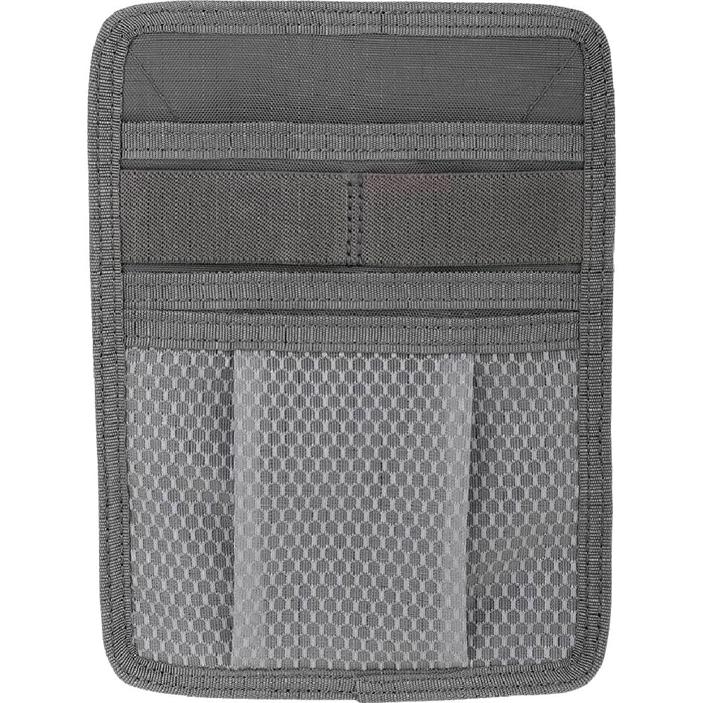 Front view of Maxpedition Entity Hook & Loop Low Profile Panel - Gray