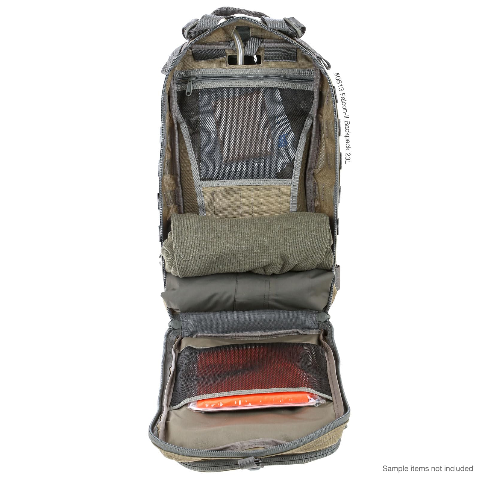 Maxpedition Falcon-II 23L capacity supports essential gear efficiently