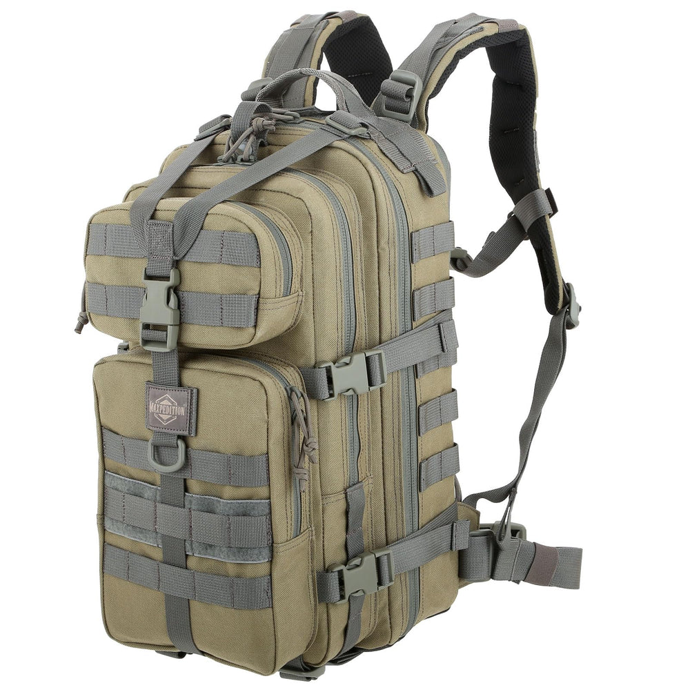 Maxpedition Falcon-II front view showing rugged durability for daily carry