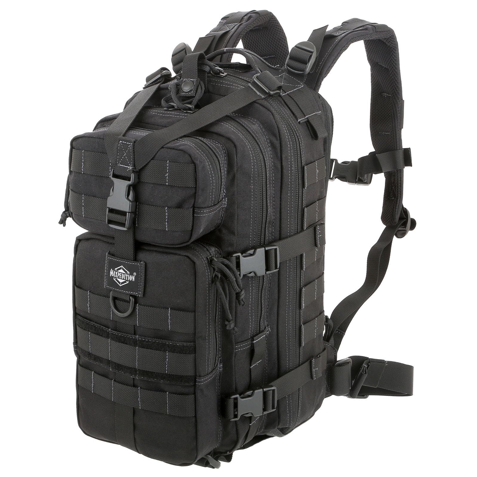 Maxpedition Falcon-II front view showing rugged, compact urban and outdoor design.