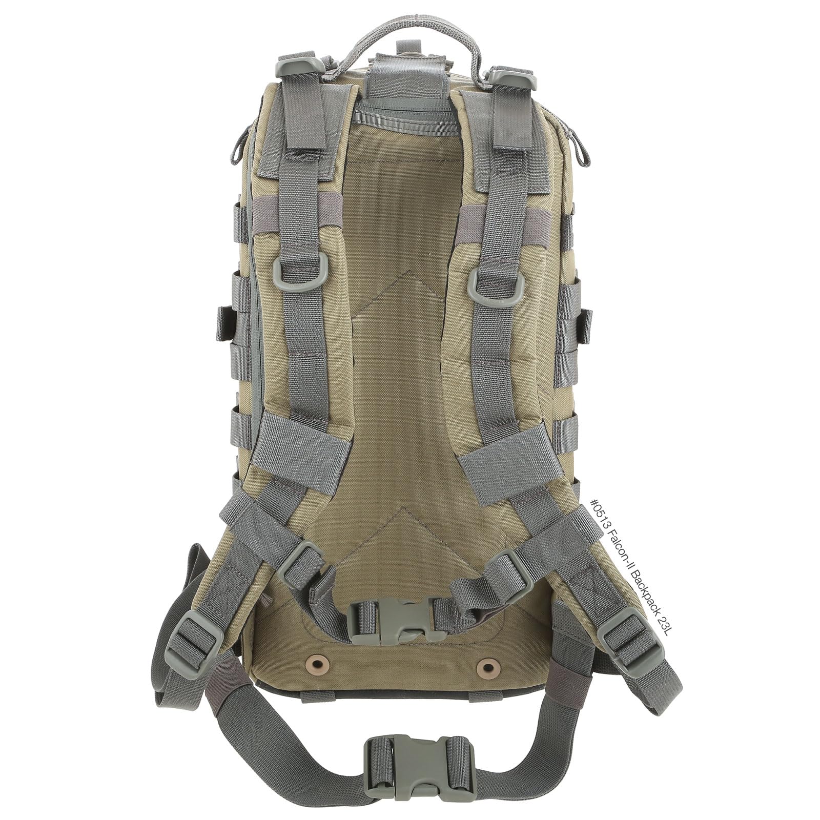 Maxpedition Falcon-II padded shoulder straps for extended wear comfort