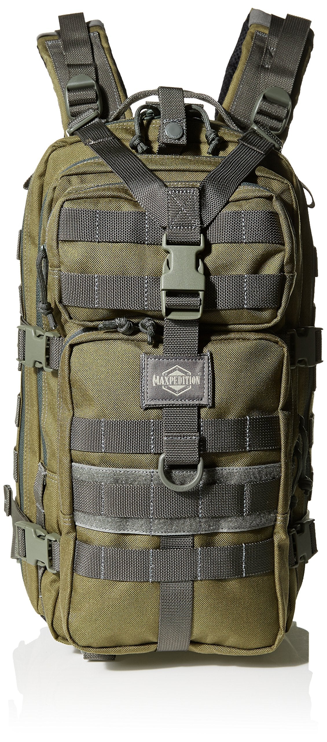 Maxpedition Falcon-II waist belt stabilizes gear during movement