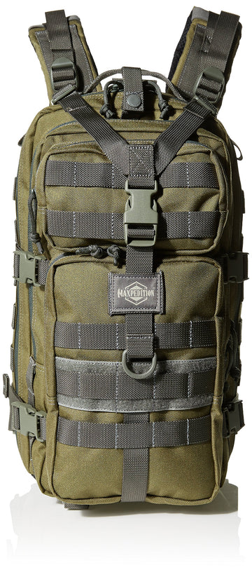 Maxpedition Falcon-II waist belt stabilizes gear during movement