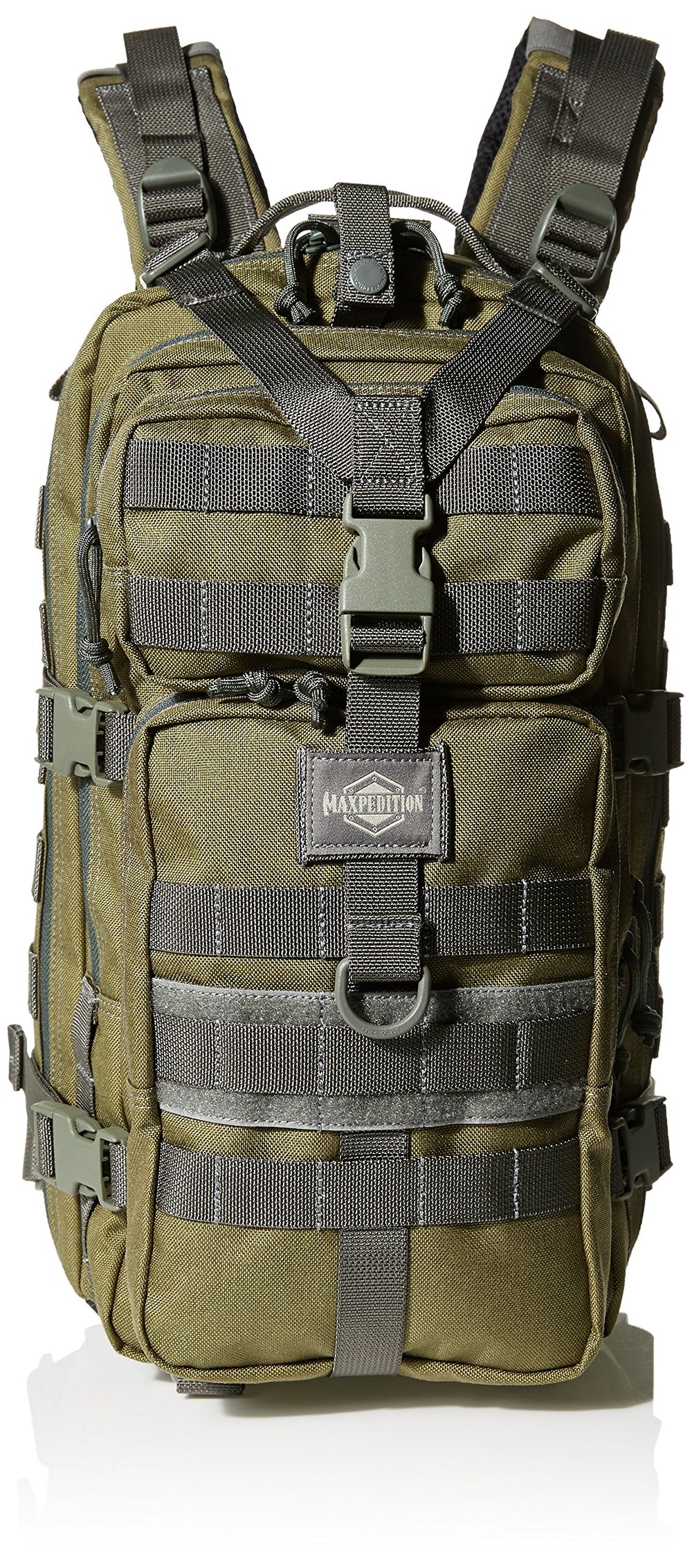 Maxpedition Falcon-II waist belt stabilizes gear during movement