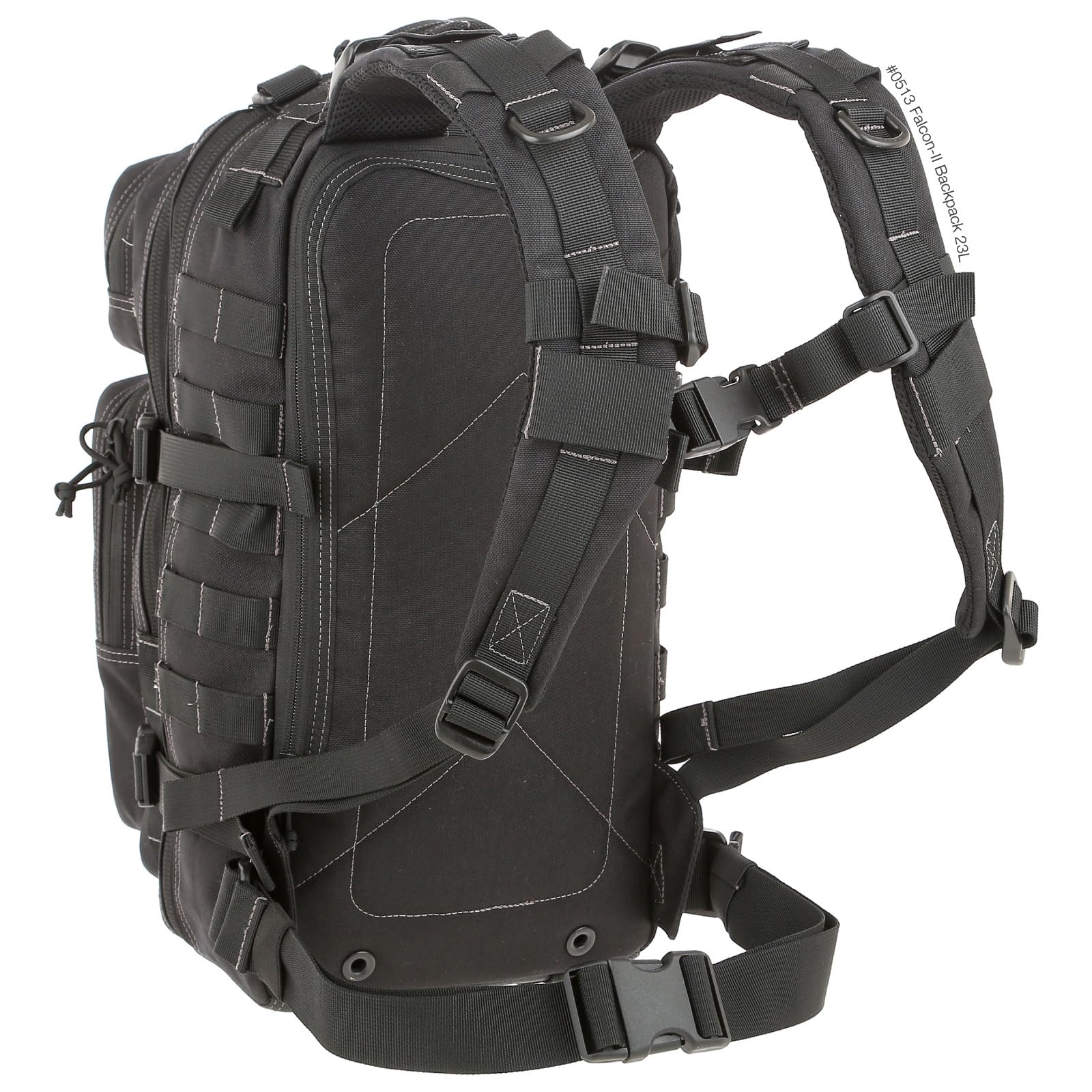 Padded shoulder straps enhance all-day comfort during use.