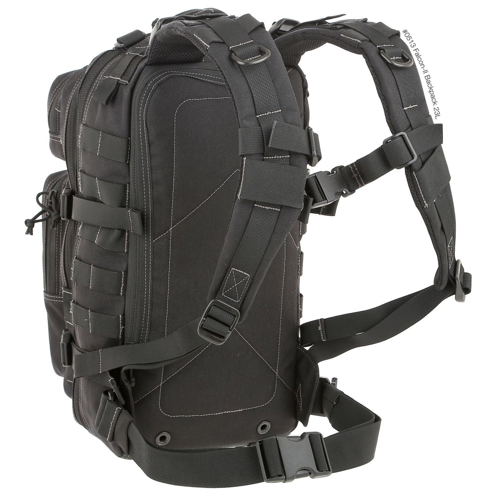 Padded shoulder straps enhance all-day comfort during use.