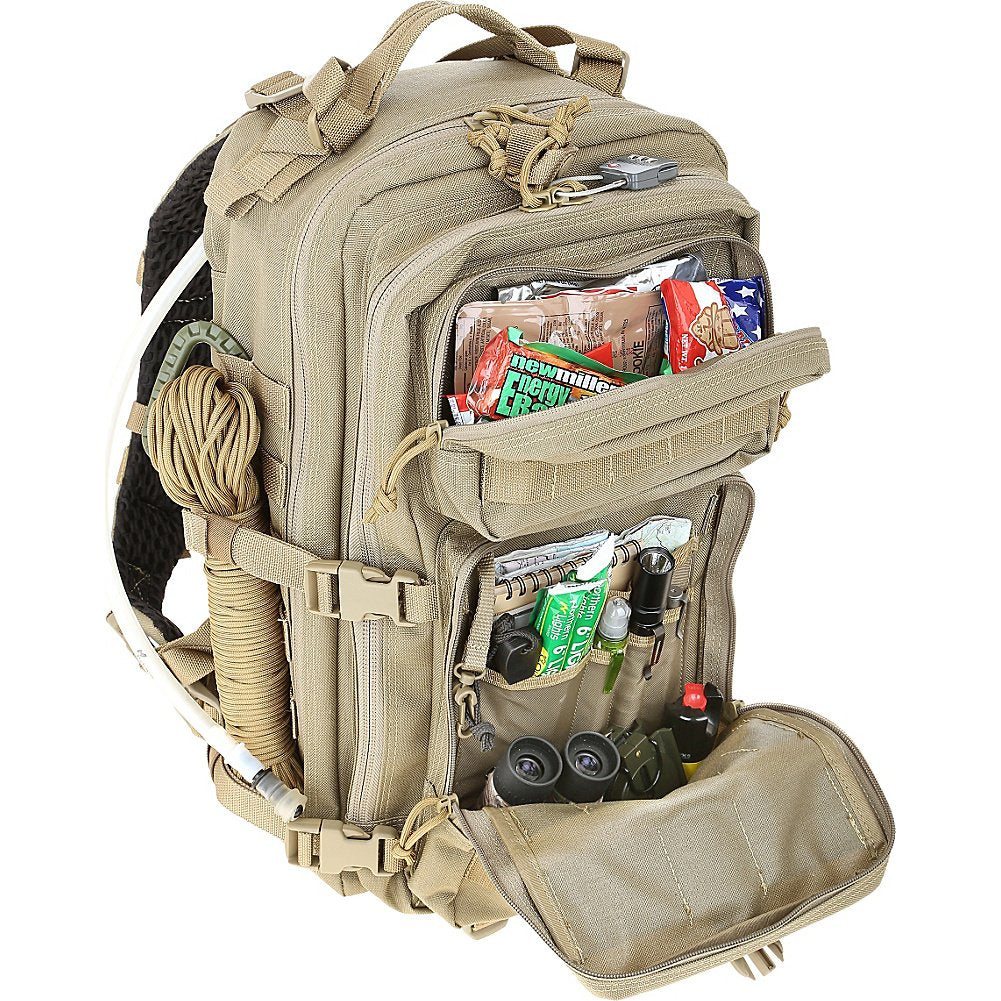Maxpedition Falcon-III back panel with breathable padding for comfort