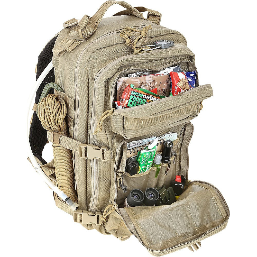 Maxpedition Falcon-III back panel with breathable padding for comfort