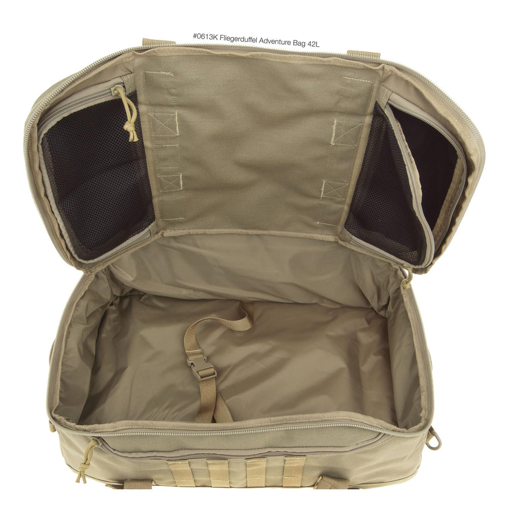 Maxpedition Fliegerduffel rugged foam padding protects contents